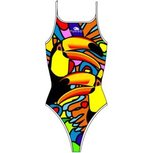 Turbo Tucan Multicolor Swimsuit - Comfortable, Durable for Training Turbo Tucan Multicolor Swimsuit - Comfortable, Durable for Training