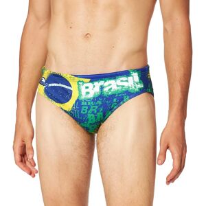 Turbo Multicolor Men’s Swim Brief - Water Polo & Swimming Turbo Multicolor Men’s Swim Brief - Water Polo & Swimming