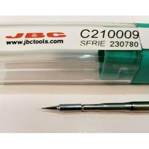 Punta de soldadura JBC - Forma puntiaguda - 0.2 mm - Para SMD - T210 Punta de soldadura JBC - Forma puntiaguda - 0.2 mm - Para SMD - T210