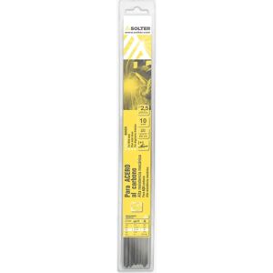 Solter 5973 - Électrode en acier au carbone - 2,5x350mm - 10 pièces - Publicité Solter 5973 - Électrode en acier au carbone - 2,5x350mm - 10 pièces - Publicité