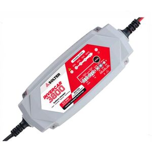 Chargeur de Batteries Solter Invercar 3800 - 6-12 V, Argent - Publicité Chargeur de Batteries Solter Invercar 3800 - 6-12 V, Argent - Publicité