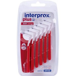 Vitis Interprox Plus Mini Conisch Rood - Tandenborstel tussen tanden Vitis Interprox Plus Mini Conisch Rood - Tandenborstel tussen tanden
