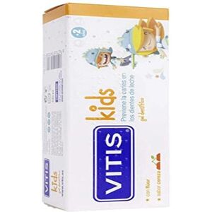 Vitis Kids Gel Dentifrice au Fluor Cerise - Dentifrice & Bain de Bouche - Publicité Vitis Kids Gel Dentifrice au Fluor Cerise - Dentifrice & Bain de Bouche - Publicité