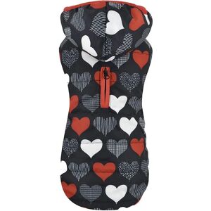 Nayeco Chaqueta para Perro Dark Love - Resistentes al agua, Ajustable, Varias tallas Nayeco Chaqueta para Perro Dark Love - Resistentes al agua, Ajustable, Varias tallas