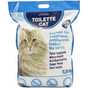 Arena Para Gatos Nayeco - 7,5 Kg - Antipolvo, Neutraliza Olores, Natural Arena Para Gatos Nayeco - 7,5 Kg - Antipolvo, Neutraliza Olores, Natural