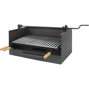 IMEX EL ZORRO 71518 Grill de jardin en acier inoxydable avec tiroir réglable - Grill - Publicité IMEX EL ZORRO 71518 Grill de jardin en acier inoxydable avec tiroir réglable - Grill - Publicité