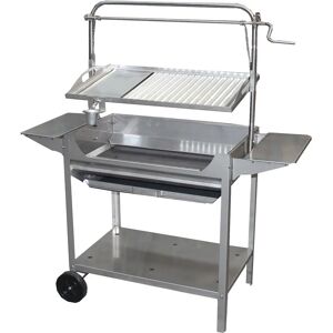 IMEX EL ZORRO - 71766 Rozsdamentes Acél Grillsütő, Plancha, Kerekek IMEX EL ZORRO - 71766 Rozsdamentes Acél Grillsütő, Plancha, Kerekek