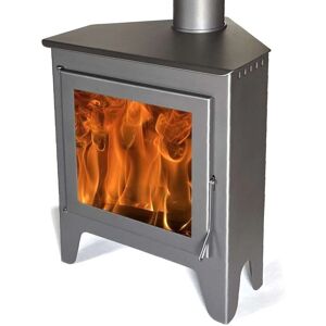 Juan Panadero Estufa de leña R6 Max - Esquina, 11kW - Calefacción Juan Panadero Estufa de leña R6 Max - Esquina, 11kW - Calefacción