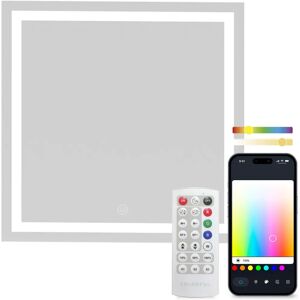 Ksix Aqua Intelligenter Spiegel - Anti-Beschlag RGB 70x70cm Ksix Aqua Intelligenter Spiegel - Anti-Beschlag RGB 70x70cm