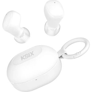 Ksix BTW06B Kabellose Kopfhörer - Kompakt, TWS, Bluetooth Weiß Ksix BTW06B Kabellose Kopfhörer - Kompakt, TWS, Bluetooth Weiß