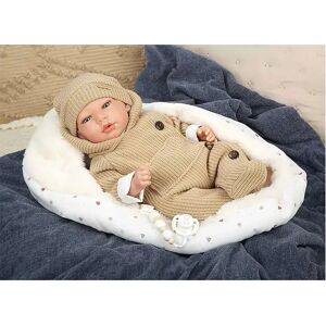 Arias Reborn Arias - 40 cm - Olona Beige - Sacco a pelo - Bambola Arias Reborn Arias - 40 cm - Olona Beige - Sacco a pelo - Bambola