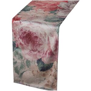 Alexandra House Living Rose Velours Floral Chemin de Table - Décoration - Publicité Alexandra House Living Rose Velours Floral Chemin de Table - Décoration - Publicité