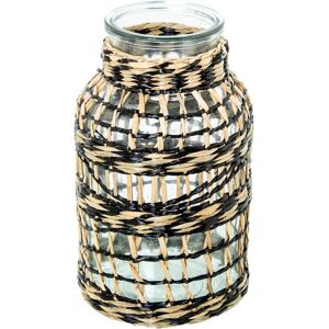 Alexandra House Living Glas Kerzenhalter - Modern 14x25 cm Alexandra House Living Glas Kerzenhalter - Modern 14x25 cm