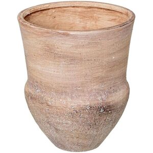 Alexandra House Living Rustic Brown Ceramic Vase - Vase Alexandra House Living Rustic Brown Ceramic Vase - Vase