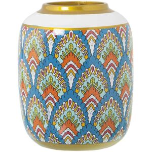 Alexandra House Living Vase Blanco Dourado - Vase Alexandra House Living Vase Blanco Dourado - Vase