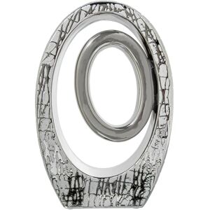 Alexandra House Living Zilveren Abstracte Decoratieve Figurine - Decoratie Alexandra House Living Zilveren Abstracte Decoratieve Figurine - Decoratie