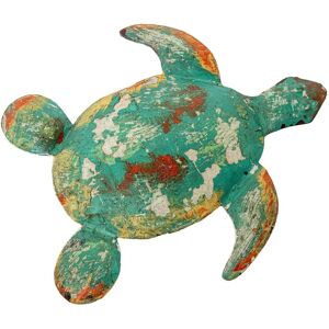 Decoratieve Figurine - Metaal Schildpad - 21x3x19 cm Decoratieve Figurine - Metaal Schildpad - 21x3x19 cm