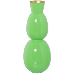 Alexandra House Living Vase - Green Metal 12 x 12 x 32 cm Alexandra House Living Vase - Green Metal 12 x 12 x 32 cm