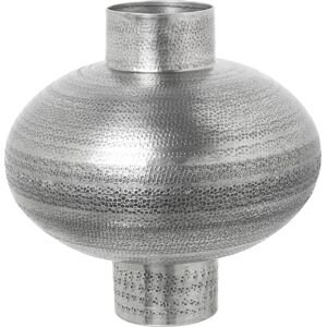 Alexandra House Living Argent Métal Finition Vieillie Vase - Vase - Publicité Alexandra House Living Argent Métal Finition Vieillie Vase - Vase - Publicité