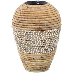 Vase Alexandra House Living Herbe de mer - 21x21x30 cm - Publicité Vase Alexandra House Living Herbe de mer - 21x21x30 cm - Publicité