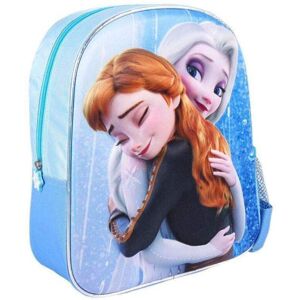 Sac à dos Enfant Frozen Elsa Anna - 3D Bleu 25x31x10cm - Publicité Sac à dos Enfant Frozen Elsa Anna - 3D Bleu 25x31x10cm - Publicité