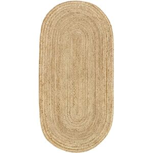 Hamid Jute Rug - Handwoven, Durable, Versatile - Rug Hamid Jute Rug - Handwoven, Durable, Versatile - Rug