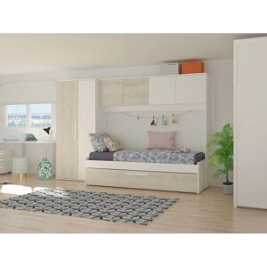Tezeta Barnerom Sett med omvendbar garderobe - Hvit/Brukt Tezeta Barnerom Sett med omvendbar garderobe - Hvit/Brukt