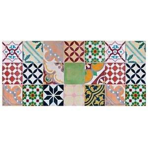 Tapis Mosaïque Multicolore PVC Stor Planet - 50x110cm - Publicité Tapis Mosaïque Multicolore PVC Stor Planet - 50x110cm - Publicité
