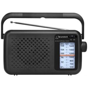 Sunstech RPS760 Przenośne Czarny - Radio Sunstech RPS760 Przenośne Czarny - Radio