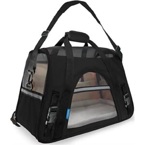 Transporteur Fly Noir - Sac de Transport pour Petits Chiens et Chats - Publicité Transporteur Fly Noir - Sac de Transport pour Petits Chiens et Chats - Publicité