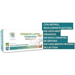 Noefar Erboflora Intolerance - Probiotic Supplement 12 Ampoules Noefar Erboflora Intolerance - Probiotic Supplement 12 Ampoules