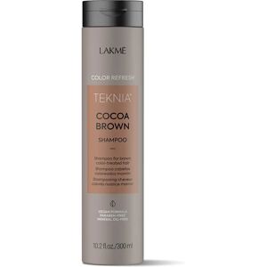 Shampoing Lakmé Teknia Brun Cacao - Soins capillaires pour femmes - Publicité Shampoing Lakmé Teknia Brun Cacao - Soins capillaires pour femmes - Publicité