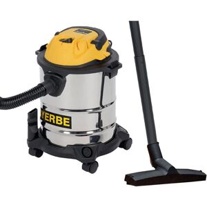 Ayerbe 587110 - Aspiradora de Acero Inoxidable para Polvo y Agua 15 Litros 1000W Ayerbe 587110 - Aspiradora de Acero Inoxidable para Polvo y Agua 15 Litros 1000W
