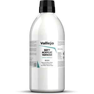 Vallejo Matte Varnish 500ml - Varnish for Creative Hobbies Vallejo Matte Varnish 500ml - Varnish for Creative Hobbies