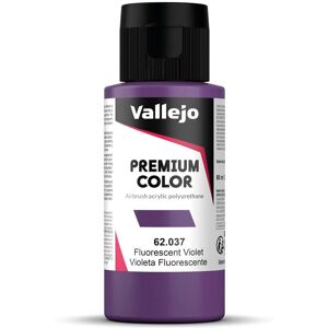 Vallejo Premium Colour Fluorescent Acrylic Paint - 60 ml - Violet Vallejo Premium Colour Fluorescent Acrylic Paint - 60 ml - Violet