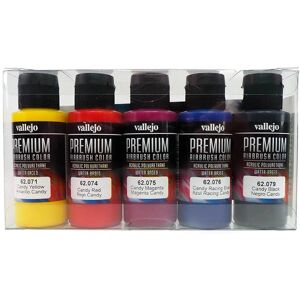 Vallejo Model Paint Set - 5 x 60ml Acrylic Colors Vallejo Model Paint Set - 5 x 60ml Acrylic Colors