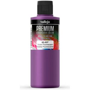 Vallejo Premium Fluorescent Violet Acrylic Paint - 200ml Vallejo Premium Fluorescent Violet Acrylic Paint - 200ml