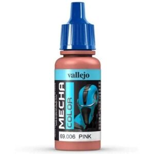 Vallejo Pink Acrylic Model Paint - Mecha Color 69.006 - Airbrush Finish Vallejo Pink Acrylic Model Paint - Mecha Color 69.006 - Airbrush Finish