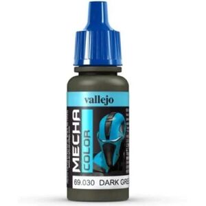 Vallejo Dark Green Acrylic Model Paint - Mecha Color 17ml Vallejo Dark Green Acrylic Model Paint - Mecha Color 17ml