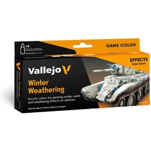 Vallejo Winter Weathering Model Color Set 70263 - Acrylic Model Paint Vallejo Winter Weathering Model Color Set 70263 - Acrylic Model Paint