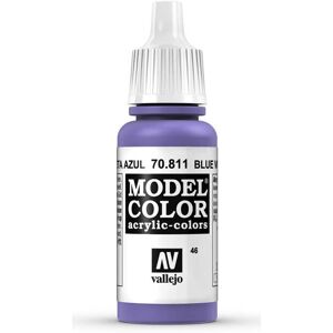 Vallejo Model Color Blue Violet Acrylic Paint - 17ml - Model Type Vallejo Model Color Blue Violet Acrylic Paint - 17ml - Model Type