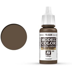 Vallejo Model Color Medium Brown - Acrylic Paint for Models Vallejo Model Color Medium Brown - Acrylic Paint for Models