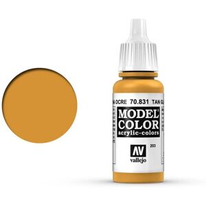 Vallejo Model Color - Tan Glaze Acrylic Paint - 17ml Vallejo Model Color - Tan Glaze Acrylic Paint - 17ml