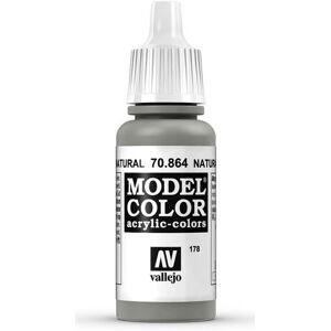Vallejo Model Color - Natural Steel Acrylic Paint - Model Type Vallejo Model Color - Natural Steel Acrylic Paint - Model Type