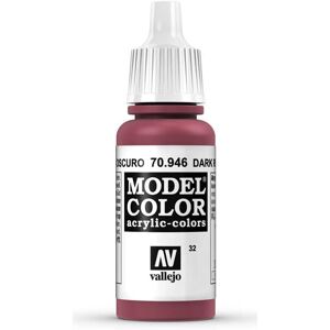 Vallejo Model Color - Dark Red Acrylic Paint - 17ml Vallejo Model Color - Dark Red Acrylic Paint - 17ml