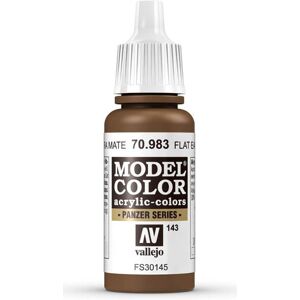 Vallejo 70.983 Acrylic Paint - Brown - Model Color Vallejo 70.983 Acrylic Paint - Brown - Model Color