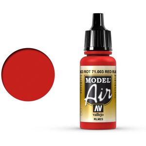 Vallejo 71.003 Acrylic Paint - Red - Model Air Vallejo 71.003 Acrylic Paint - Red - Model Air