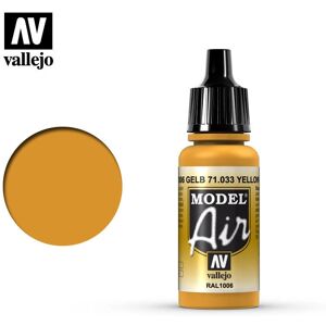 Vallejo Model Air 17ml Yellow Ochre Acrylic Paint Vallejo Model Air 17ml Yellow Ochre Acrylic Paint
