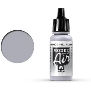 Vallejo Model Air 17ml - Alumínio (metálico) - Tinta acrílica - Tipo de modelo Vallejo Model Air 17ml - Alumínio (metálico) - Tinta acrílica - Tipo de modelo