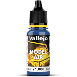 Vallejo French Blue Acrylic Paint - 17ml - Model Air Vallejo French Blue Acrylic Paint - 17ml - Model Air